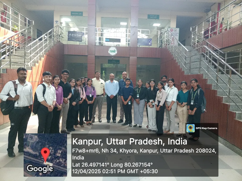 PSIT College of Higher Education organised a visit to the Incubation Facility at CSJM Innovation Foundation, Kanpur to provide students an insight into the startup ecosystem and innovation-driven entrepreneurship and to introduce them to real-world business incubation processes.Tour of incubation facilities including startup workspaces and mentoring areas enhanced student awareness of the startup registration process, government schemes and pitching techniques.The visit has instilled a stronger interest in pursuing entrepreneurial ventures and leveraging institutional support system. 